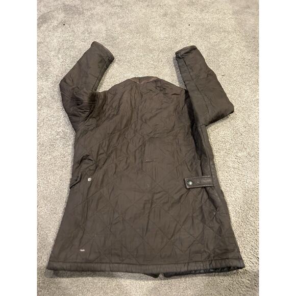 Barbour‎ Men’s The Powell Jacket Brown Size Small - Picture 2 of 4